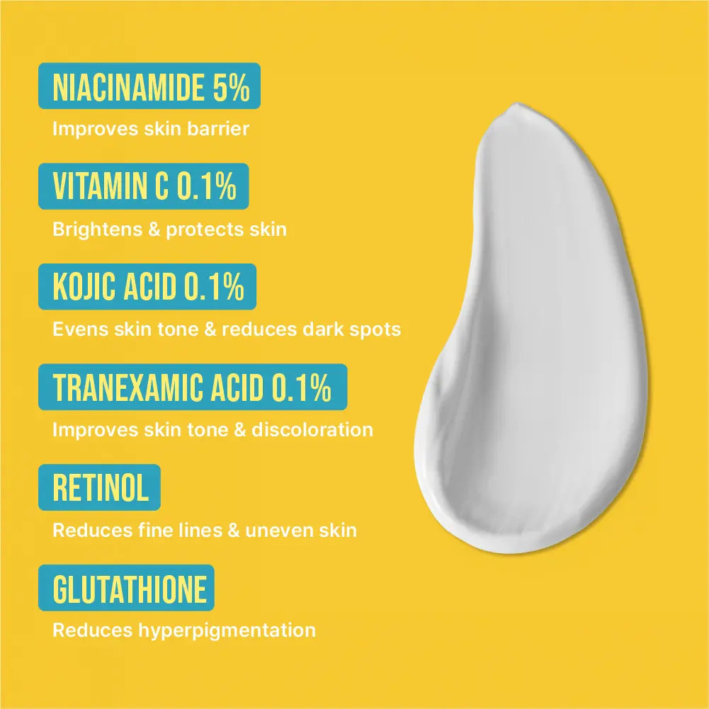 Glow Up Brightening Body Lotion with Kojic Acid, Vitamin C & Niacinamide