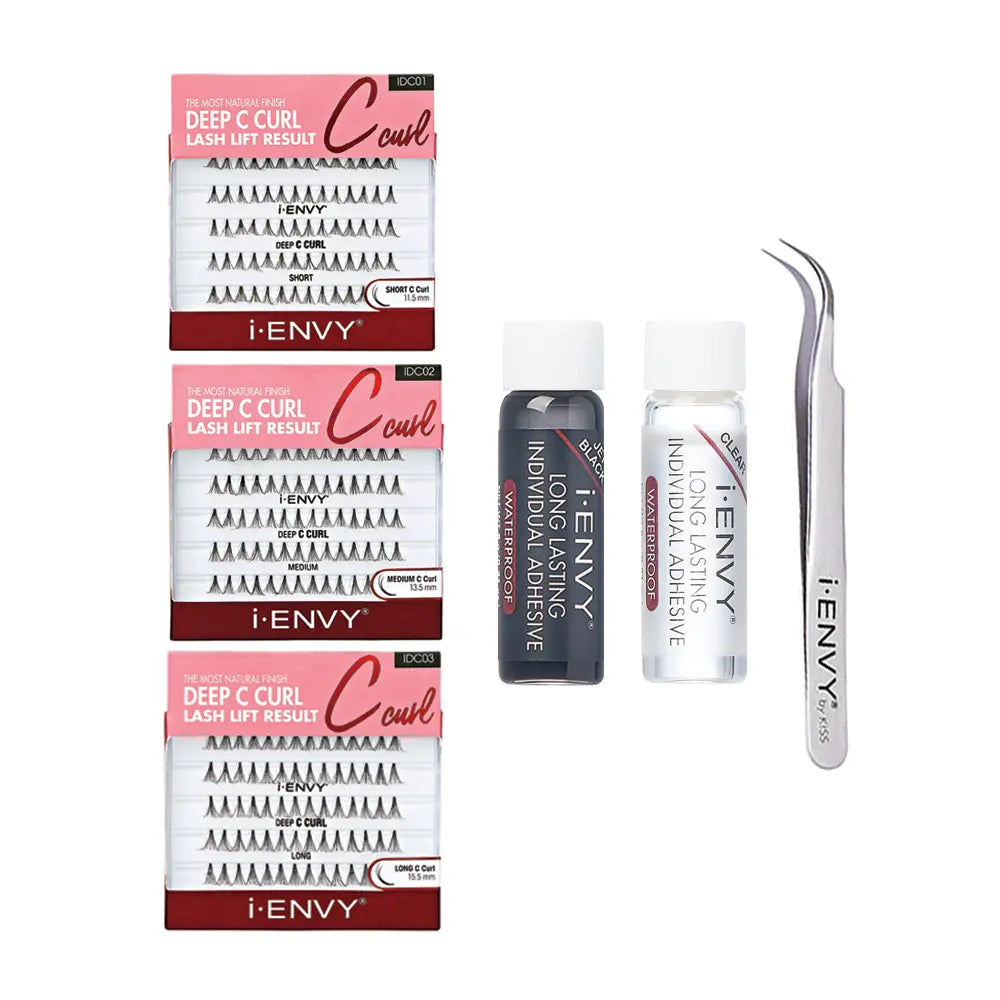 Deep C Curl Individual Lash Complete Set