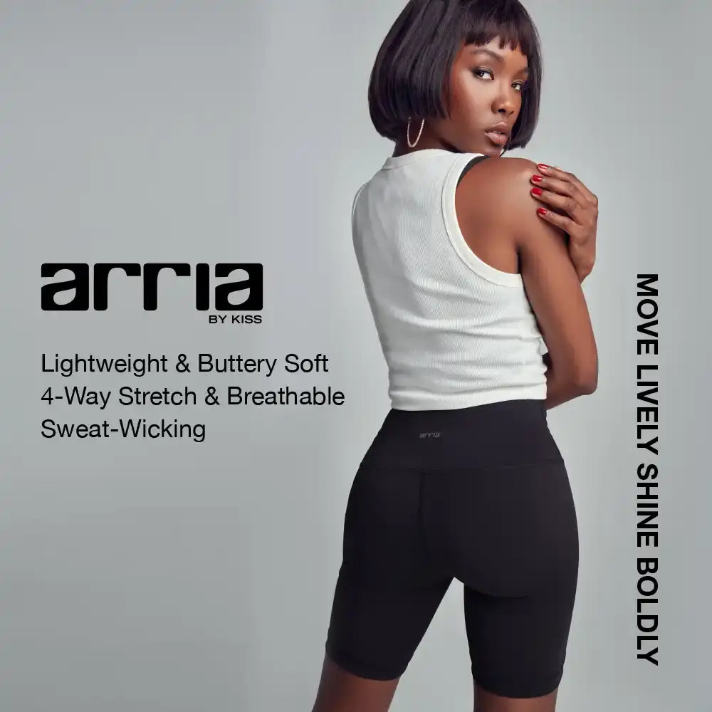 Women’s High Rise Biker Shorts – Buttery Soft, Tummy Control, Stylish Activewear