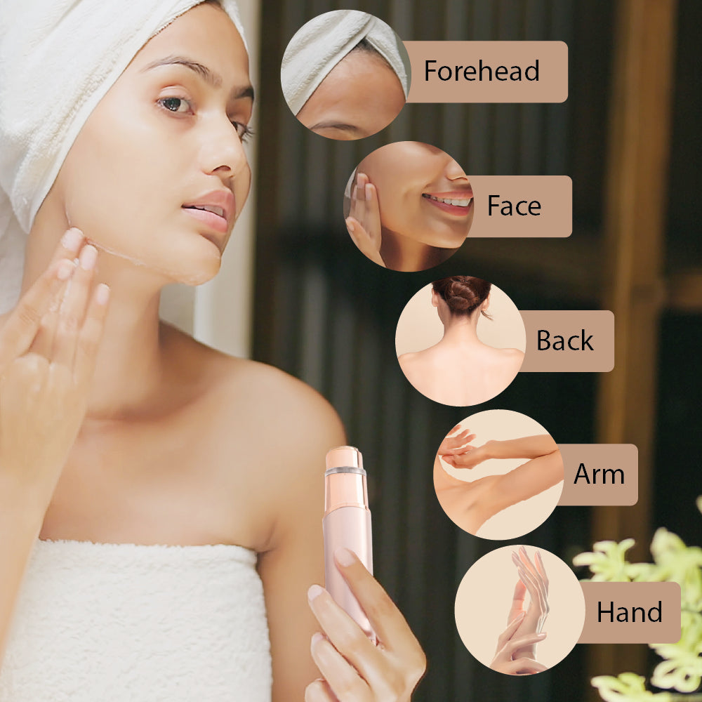 18K Gold Rechargeable Facial Hair Remove