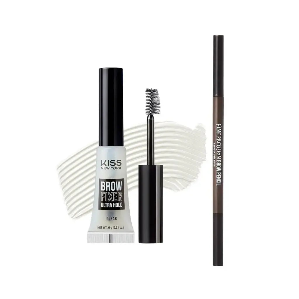 Extreme Hold Brow Fixer Brow Glue & Precision Pencil Duo