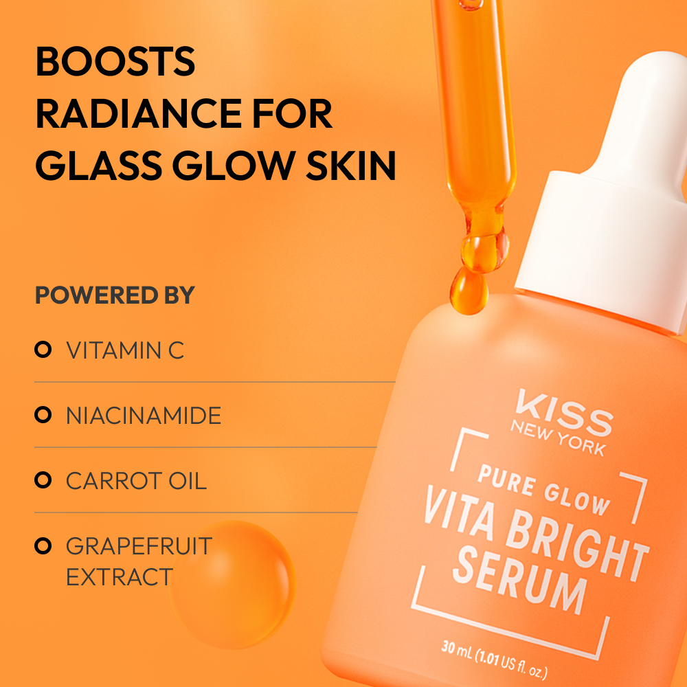 Glownic27 Kit Microcurrent Facial Device with Full Size Vita Serum – Electroporation Facial Skin Booster for Absorption & Firming