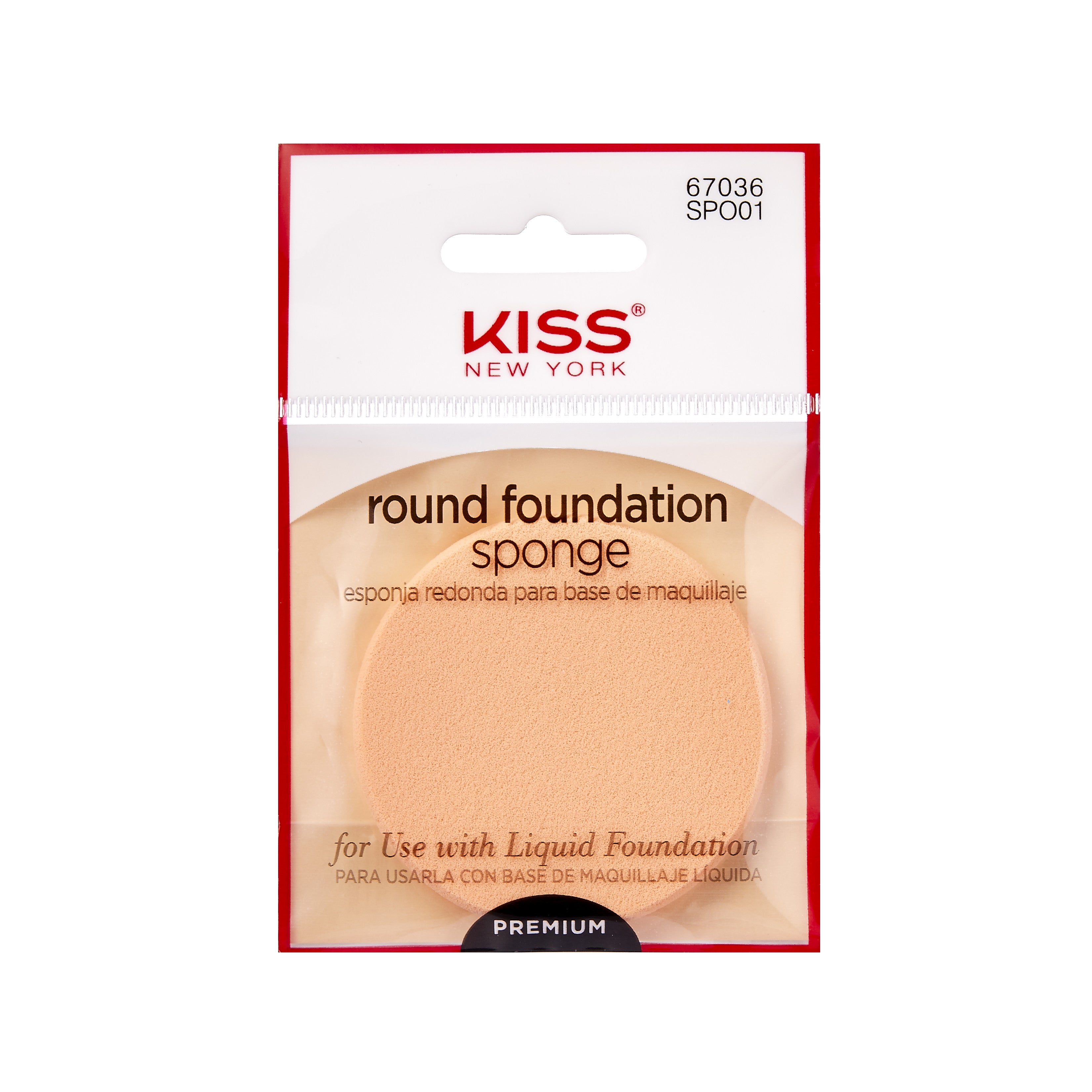 Round Foundation Sponge