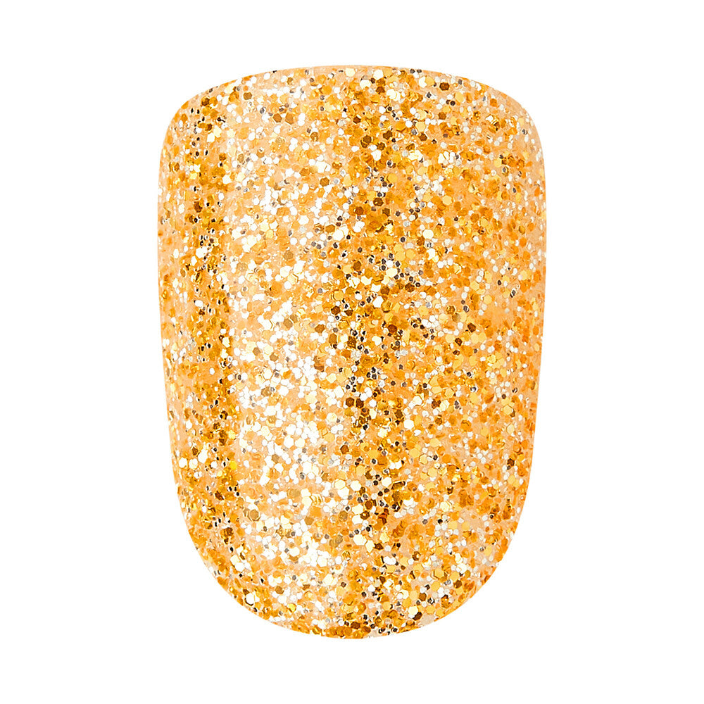 KISS imPRESS Sun Daze press-on nails displayed out of package. "KISS imPRESS No Glue Press-On Nails – Short Squoval Designs product view."