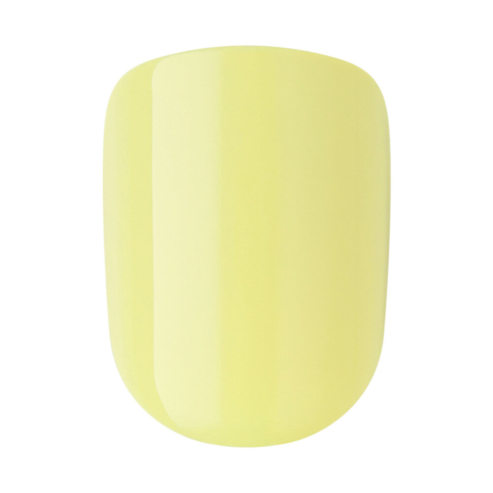 IMC40Y2_extra_003 "KISS imPRESS No Glue Press-On Nails – Solid Color, Short Squoval product view."