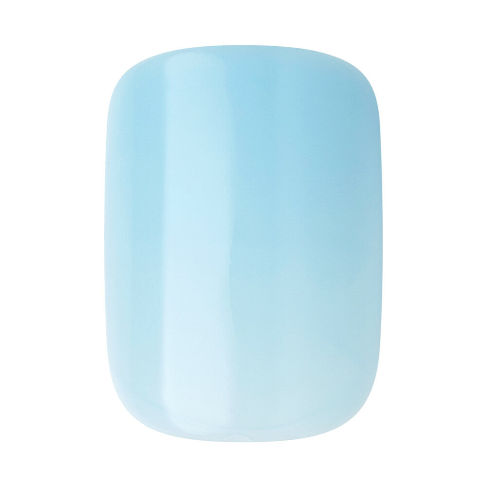 IMC43_extra_003 "KISS imPRESS No Glue Press-On Nails – Solid Color, Short Squoval product view."