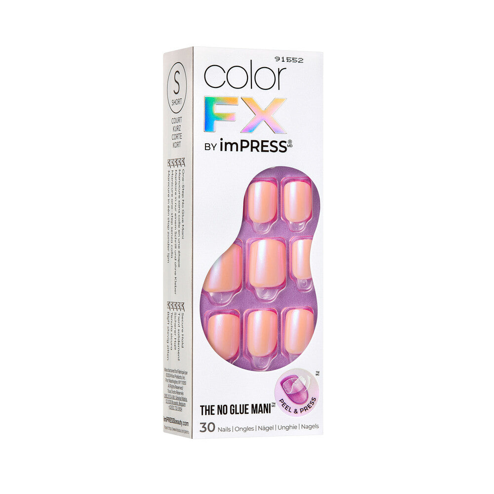IMCF14C_extra_002 "KISS imPRESS Color FX No Glue Mani Press On Nails 30 Pcs product view."