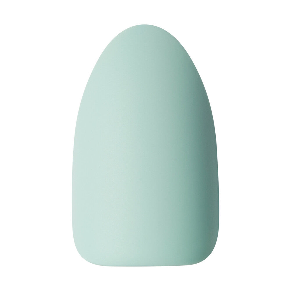 KISS imPRESS Press-On Nails – Evergreen, Mint with Crystal Accents product view.