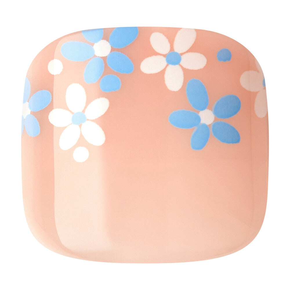 IMT36X_extra_003 "KISS imPRESS Toe Nails – Summer Pedicure Designs, Press-On Toenails product view."