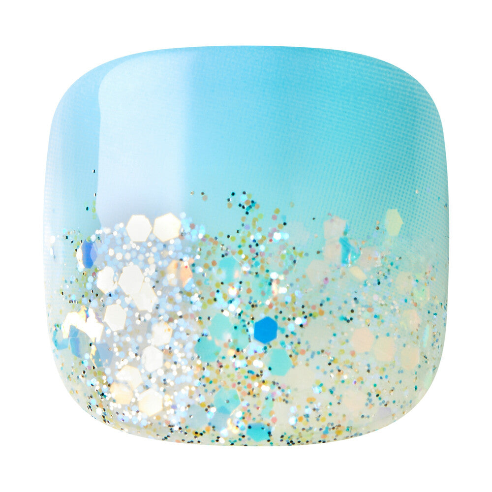 IMT37X_extra_003 "KISS imPRESS Toe Nails – Summer Pedicure Designs, Press-On Toenails product view."