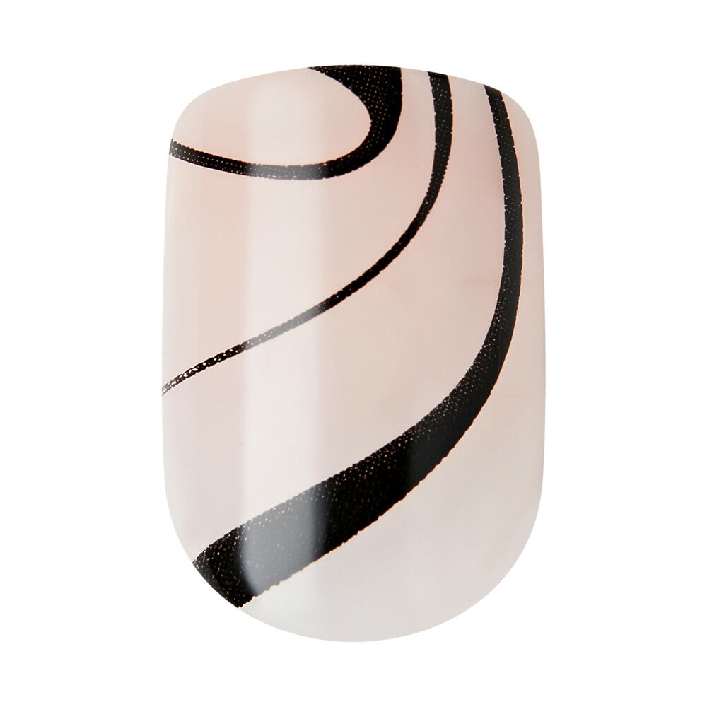 IMW04_extra_004 "KISS imPRESS Press-On Nails – Wider Fit, Short Length, Glossy Designs product view."