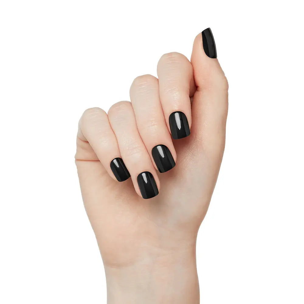 KISS imPRESS No Glue Mani Press-On Nails - All Black