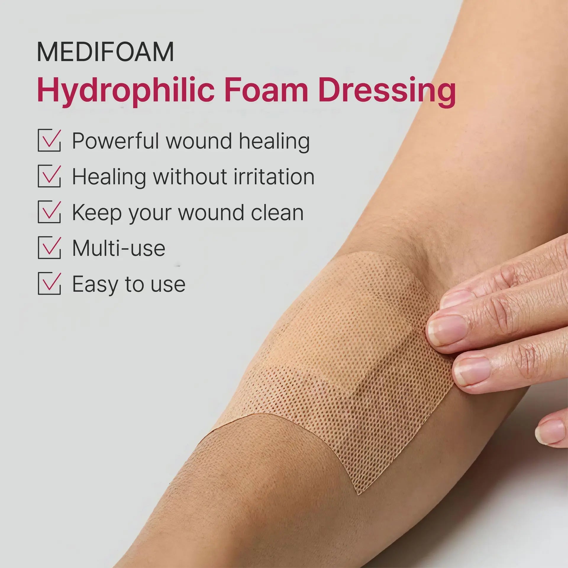 Medifoam Self-Adhesive Hydrocolloid Wound Dressing Pads – Ivy Beauty Medifoam Self-Adhesive Hydrocolloid Wound Dressing Pads – Ivy Beauty