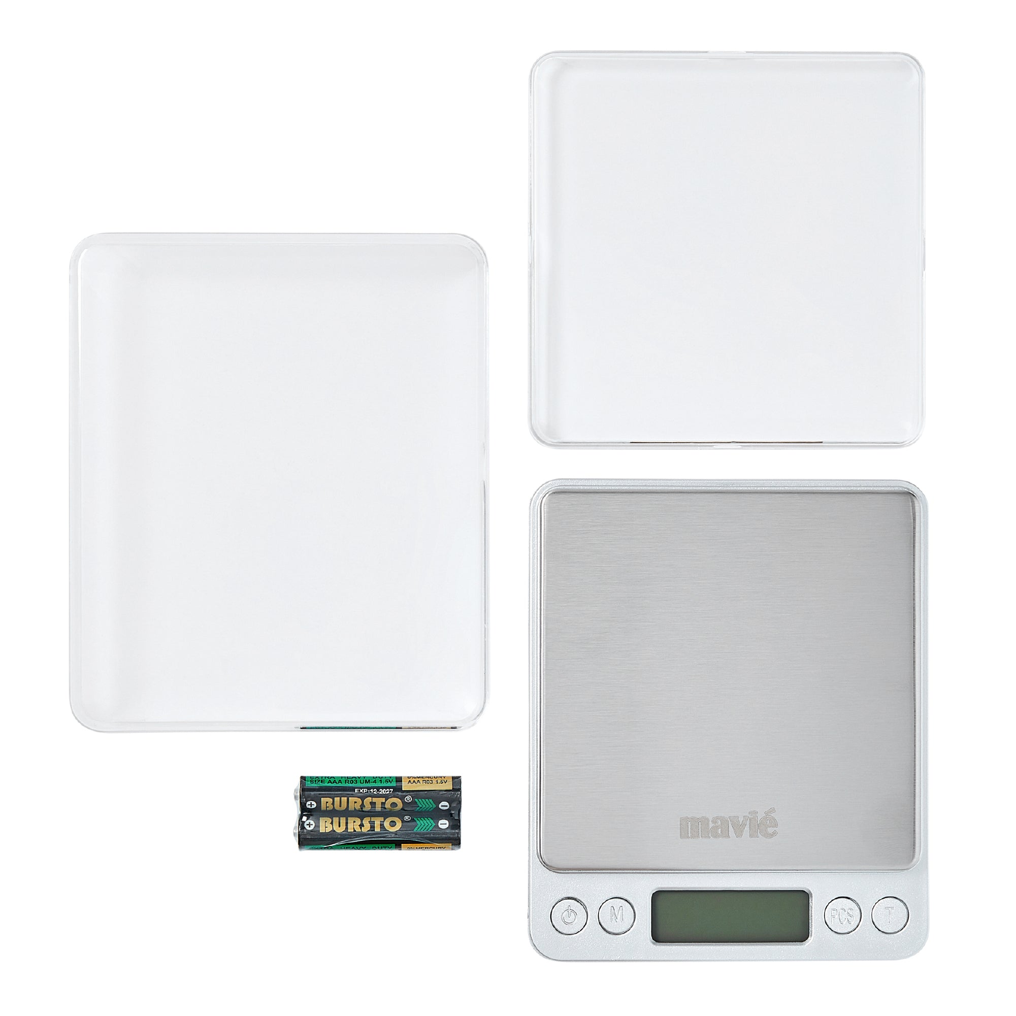 Digital Travel Pocket Scale with Protective Case – 3kg High Capacity, 9 Weighing Units & Blue B