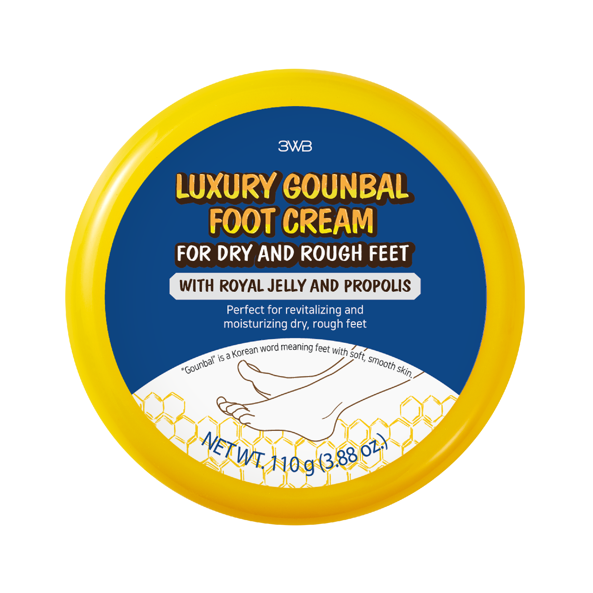 Luxury Foot Cream – Intensive Urea & Propolis Repair for Cracked Heels, Dry Calluses, and Peeling Skin