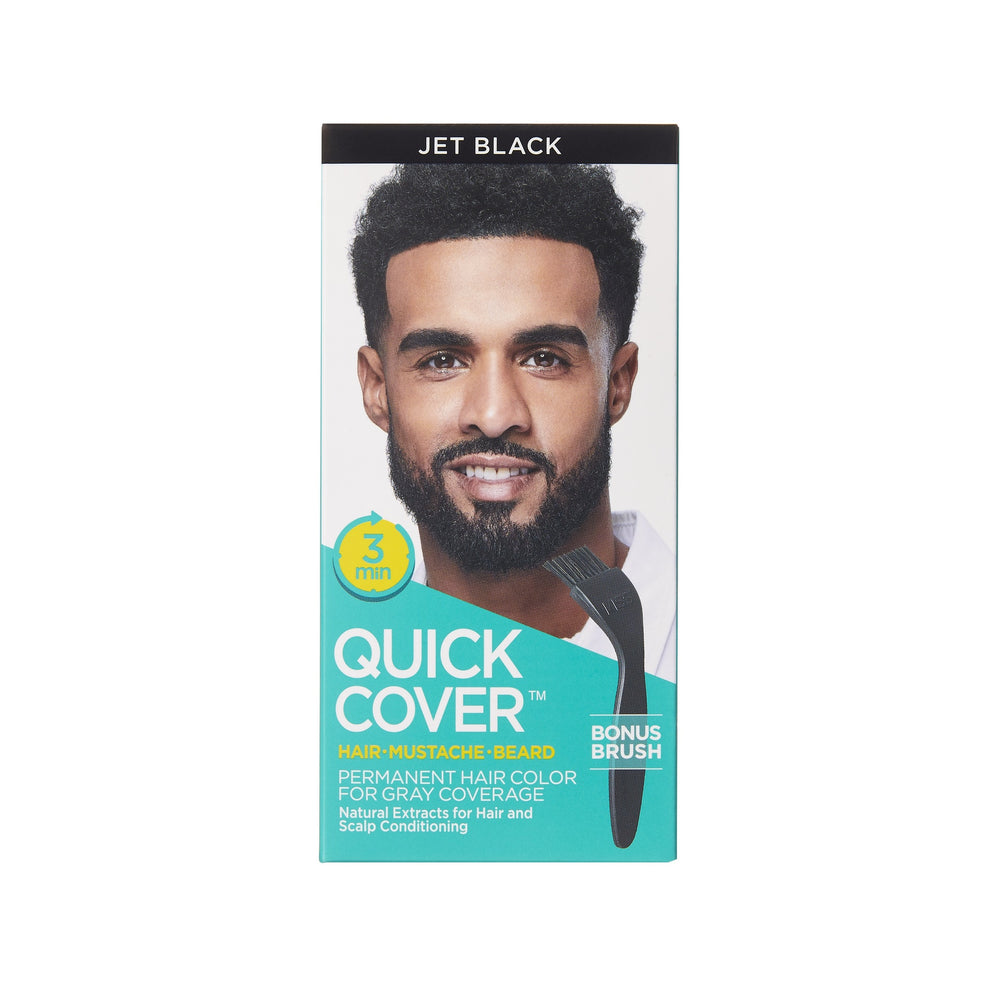 Quick Cover For Men__Jet Black