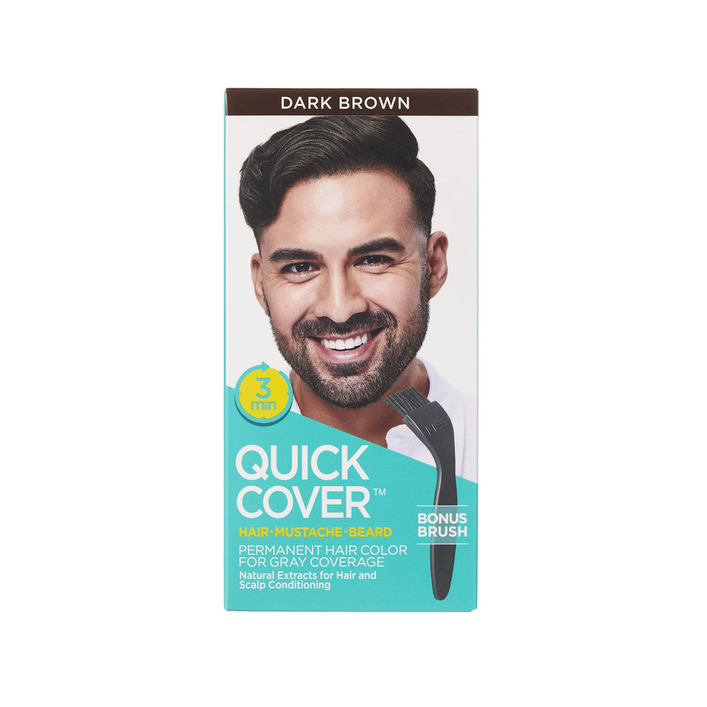 Quick Cover For Men__Dark Brown