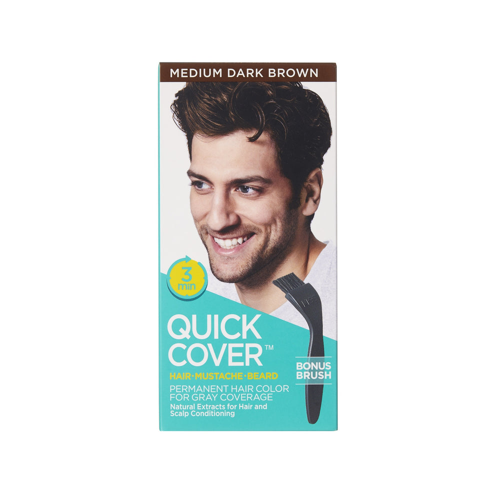 Quick Cover For Men__Medium Dark Brown