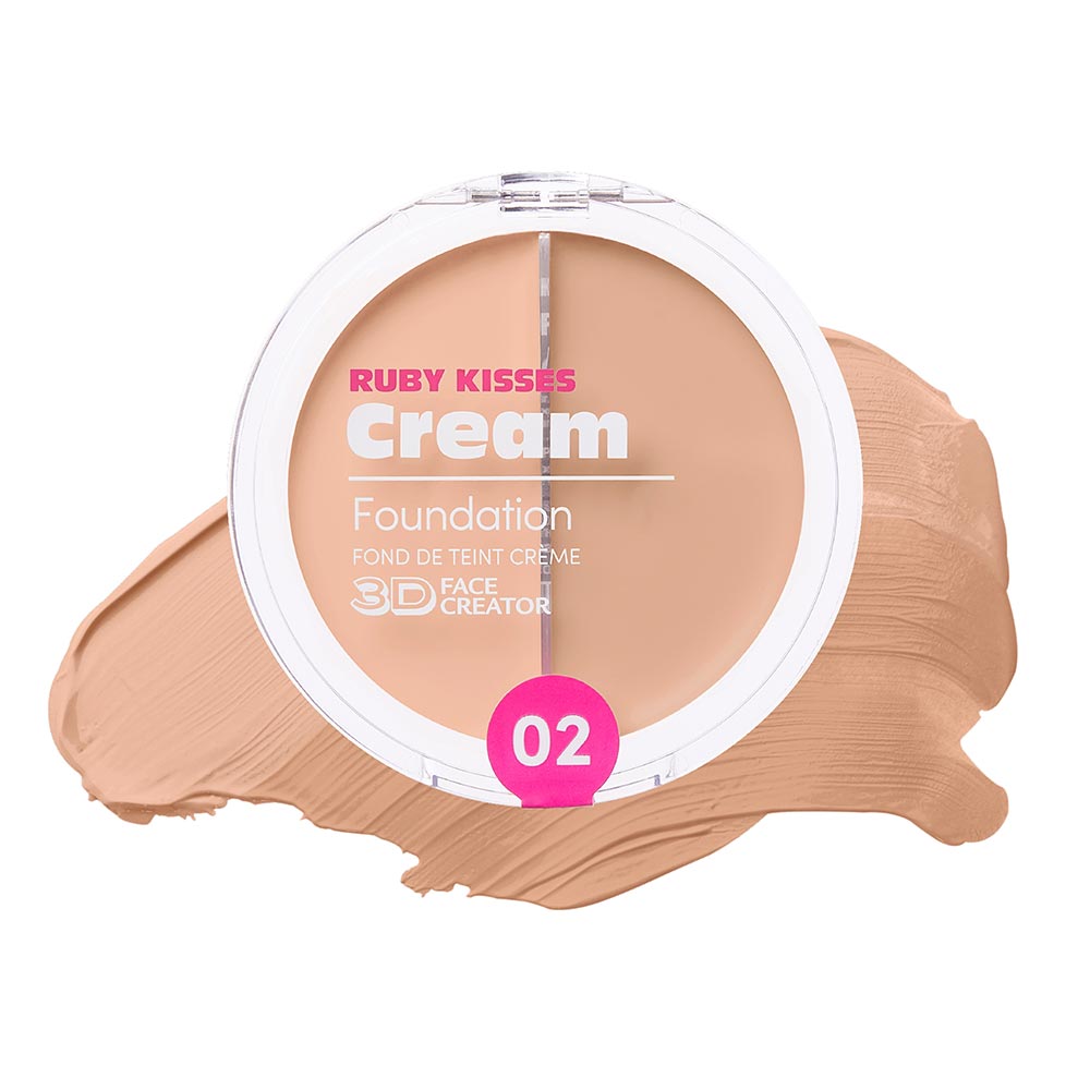 Ruby Kisses Cream Foundation Duo 3D Face Creator – Ivy Beauty