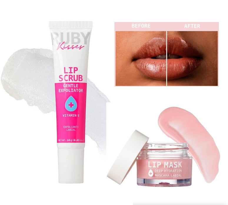 Lip Scrub & Lip Mask (15% off) Exfoliating, Hydrating Lip Care