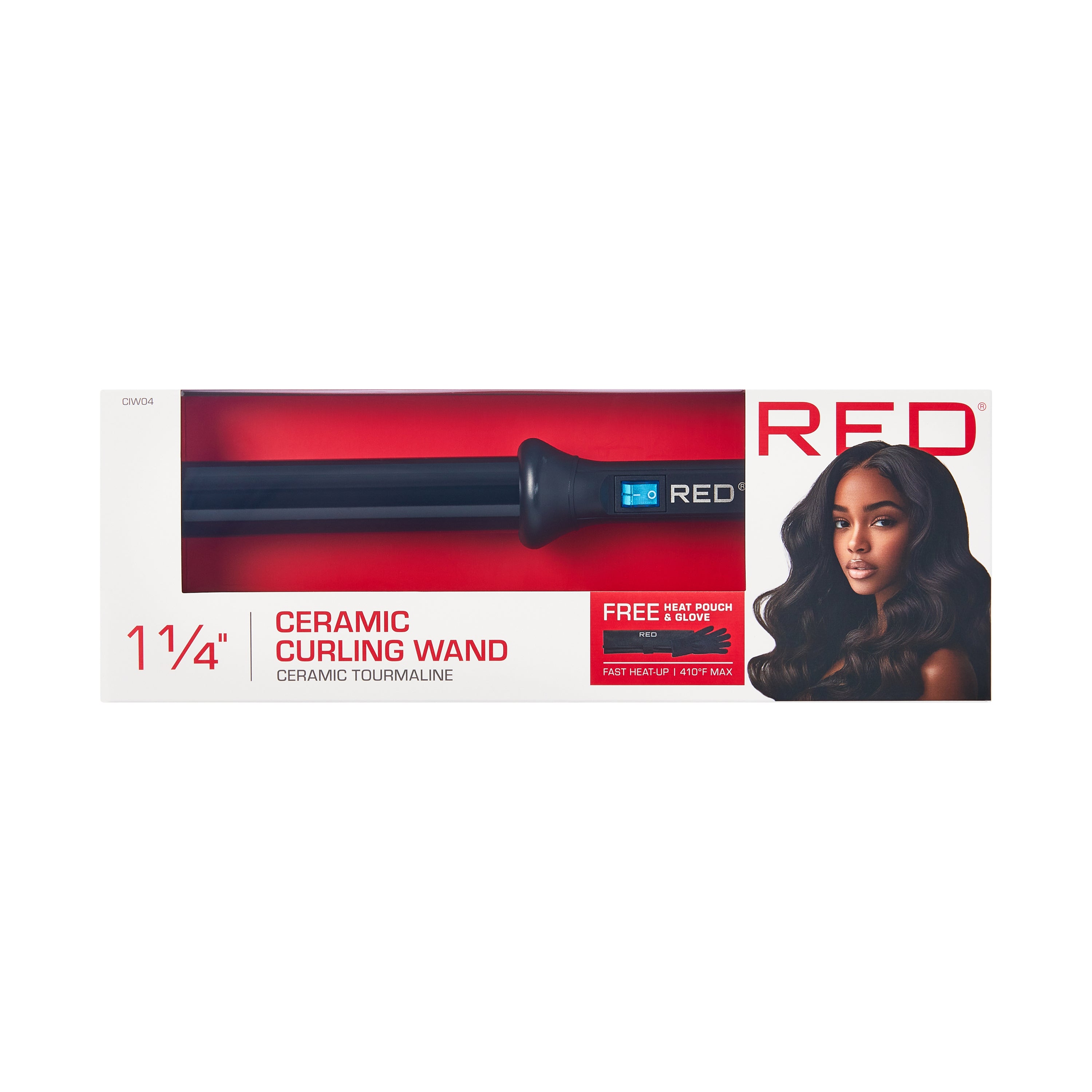 Ceramic Curling Wand Set With Interchangeable Barrels For Smooth Curls