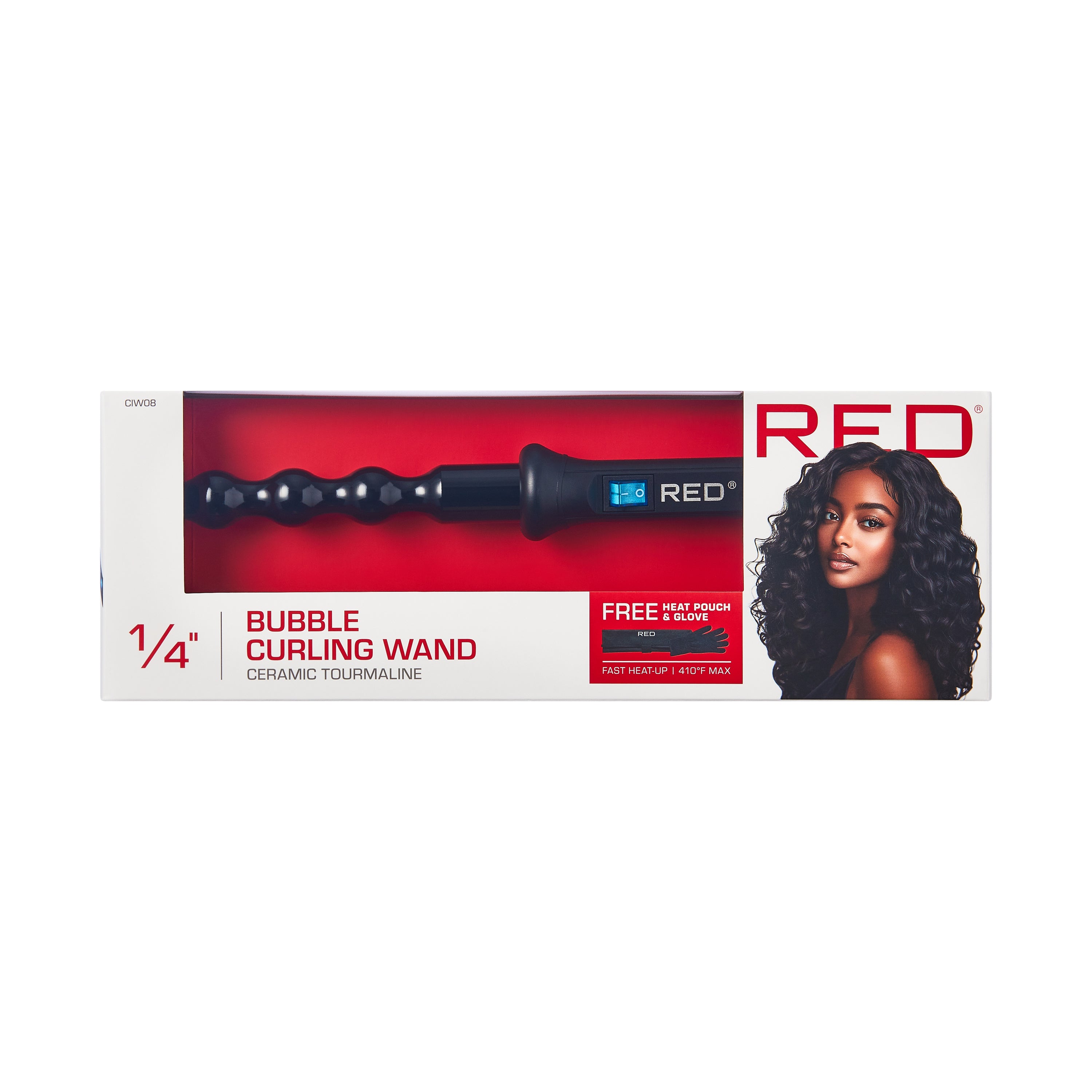 Ceramic Curling Wand Set With Interchangeable Barrels For Smooth Curls