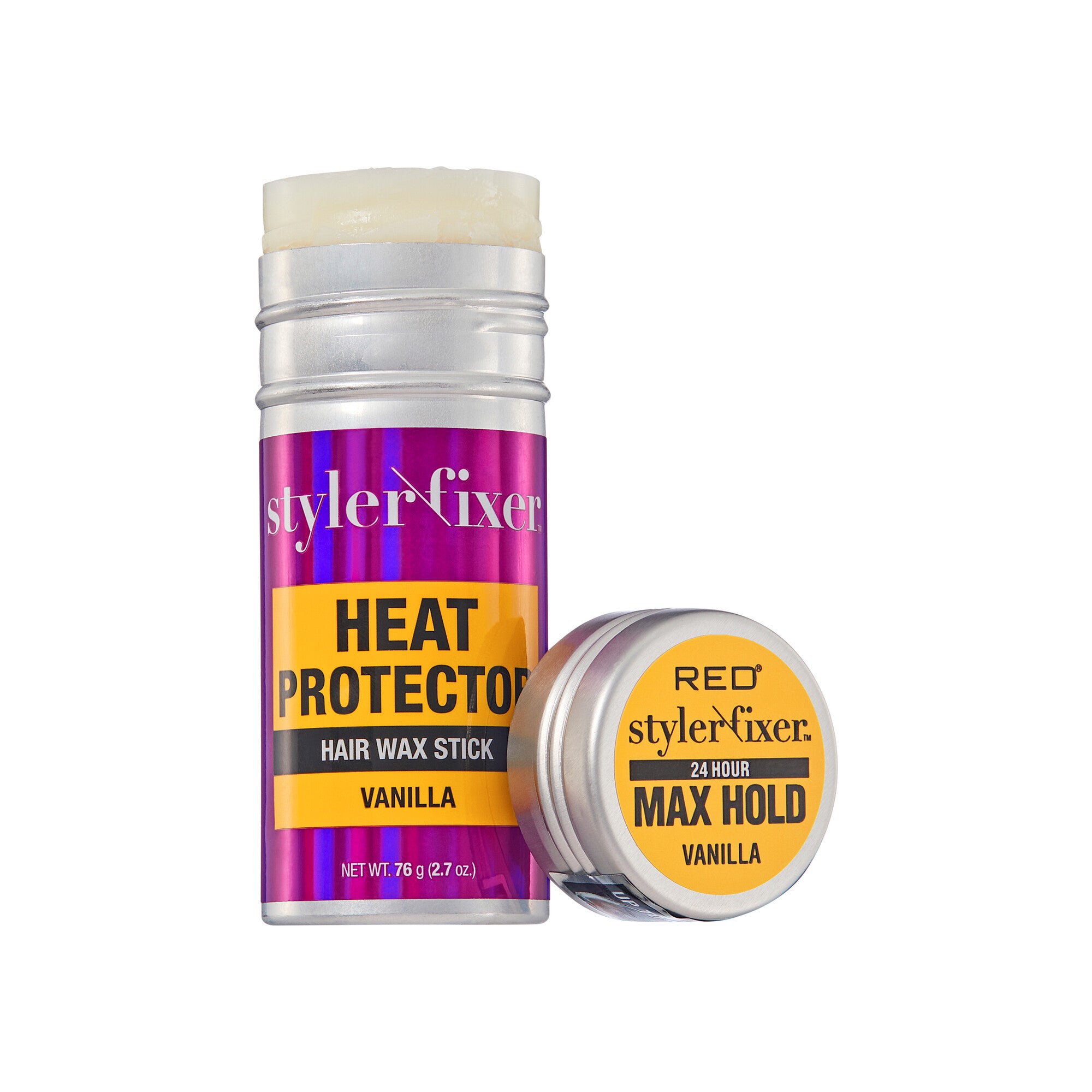 RED by KISS Edge Fixer 2-in-1 Scented Heat Protector Hair Wax