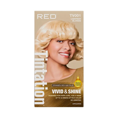 Tintation Vivid & Shine Permanent Hair Dye – Ammonia-Free, Curl-Safe, Long-Lasting Color