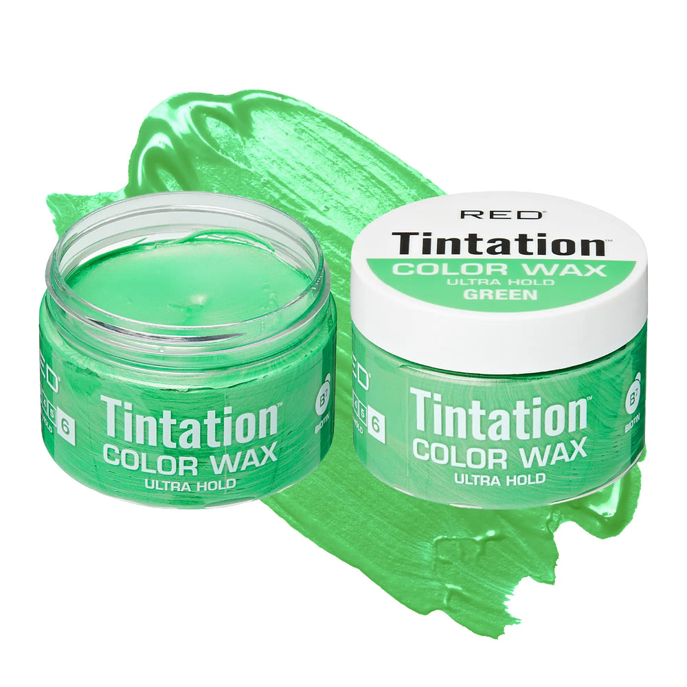 Tintation Temporary Hair Color Wax – Vivid Instant Color__Green