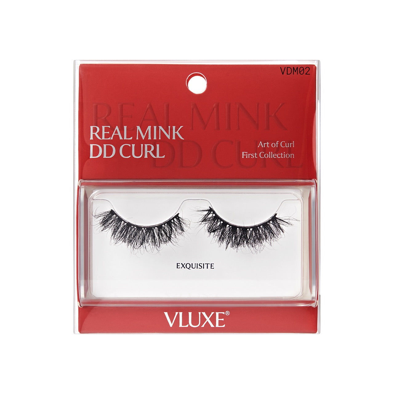 vdm02_main"VLuxe 100% Real Mink DD Curl Strip Eyelashes with Luxury Case product view."