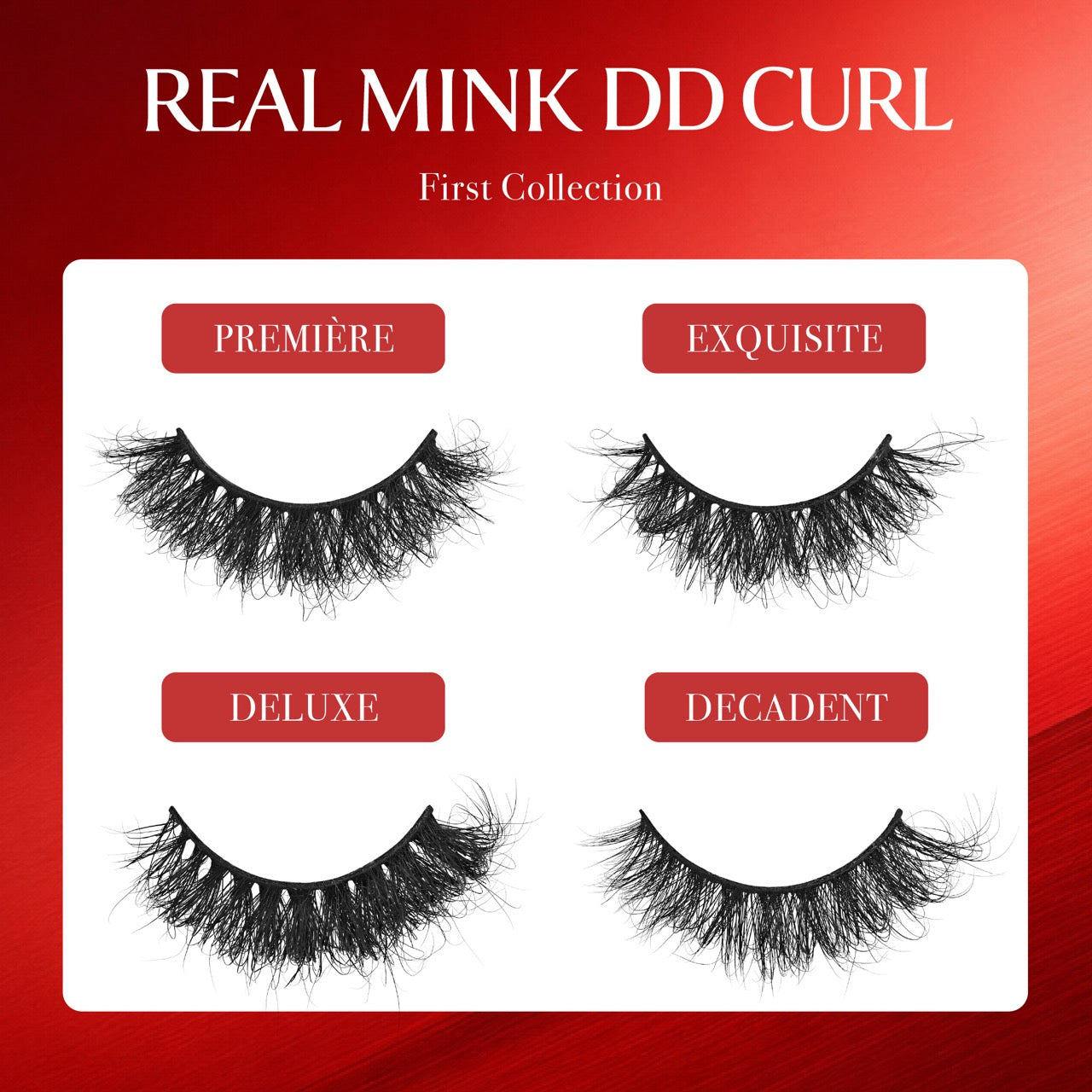 vdm03_extra_004"VLuxe 100% Real Mink DD Curl Strip Eyelashes with Luxury Case product view."