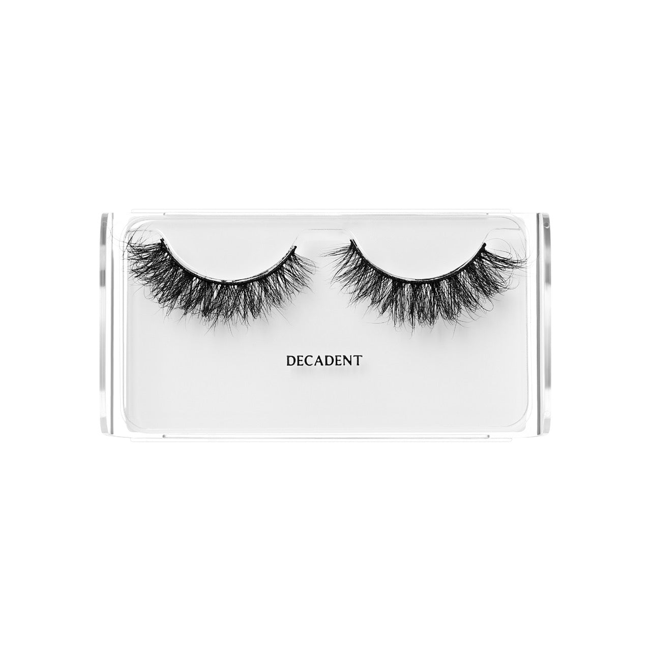 vdm04_extra_005"VLuxe 100% Real Mink DD Curl Strip Eyelashes with Luxury Case product view."