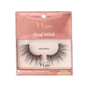 Real Mink Lashes - Gold Petal__Vluxe_VLEC10_main