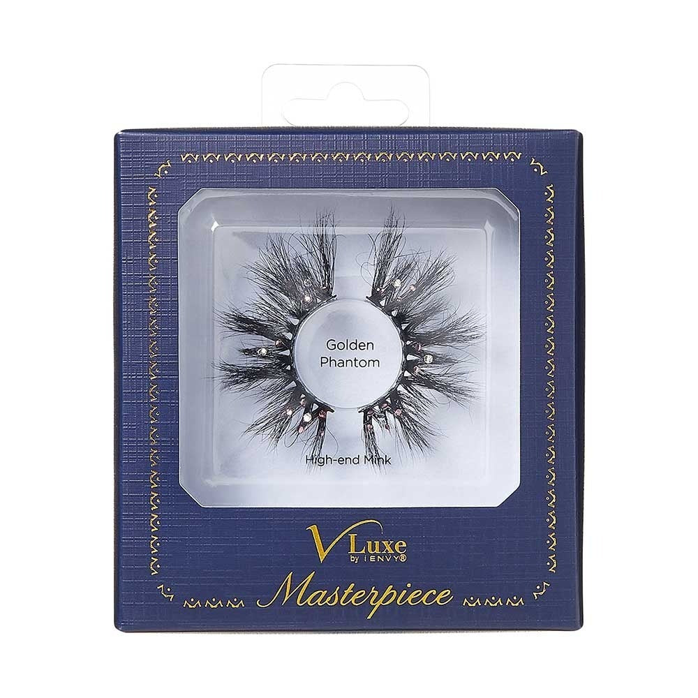 Masterpiece Mink Lashes - Golden Phantom__Vluxe_VMP03_main