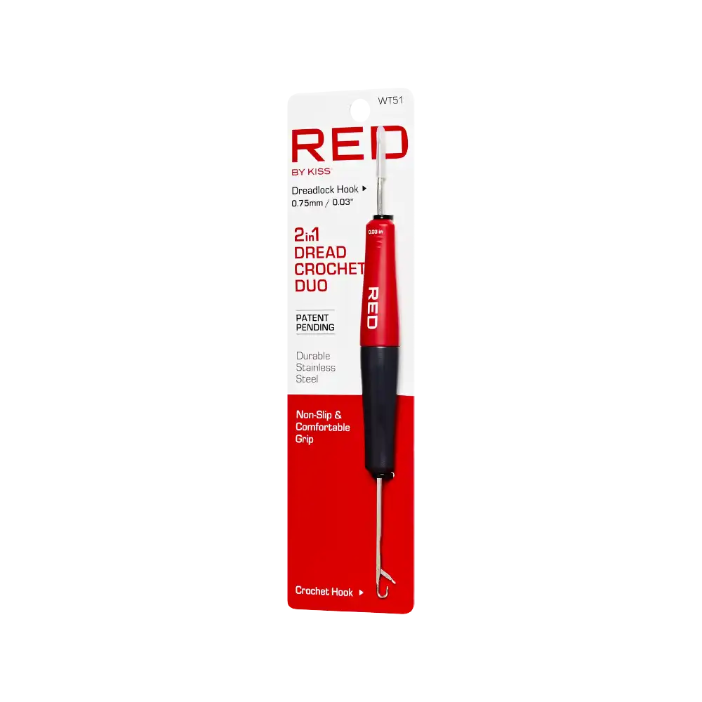 RED by KISS 2-in-1 Locs Crochet Duo - Professional Dreadlock RED by KISS 2-in-1 Locs Crochet Duo - Professional Dreadlock