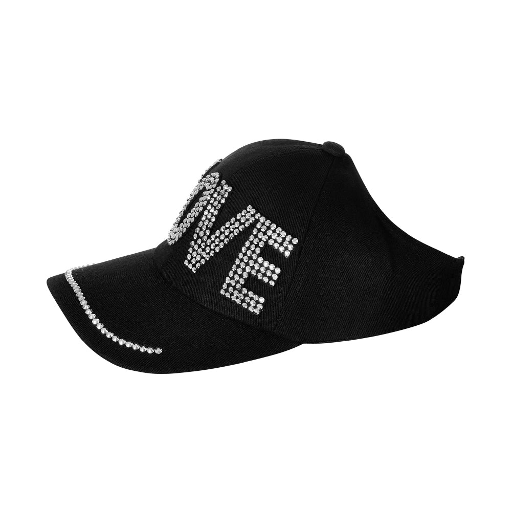 fh064_extra_005 "Arria Backless Baseball Cap - Satin Lined Ponytail Hat for Curly & Natural Hair - Adjustable Open Back Sun Hat for High Bun, Updos & Top Knots, package back."