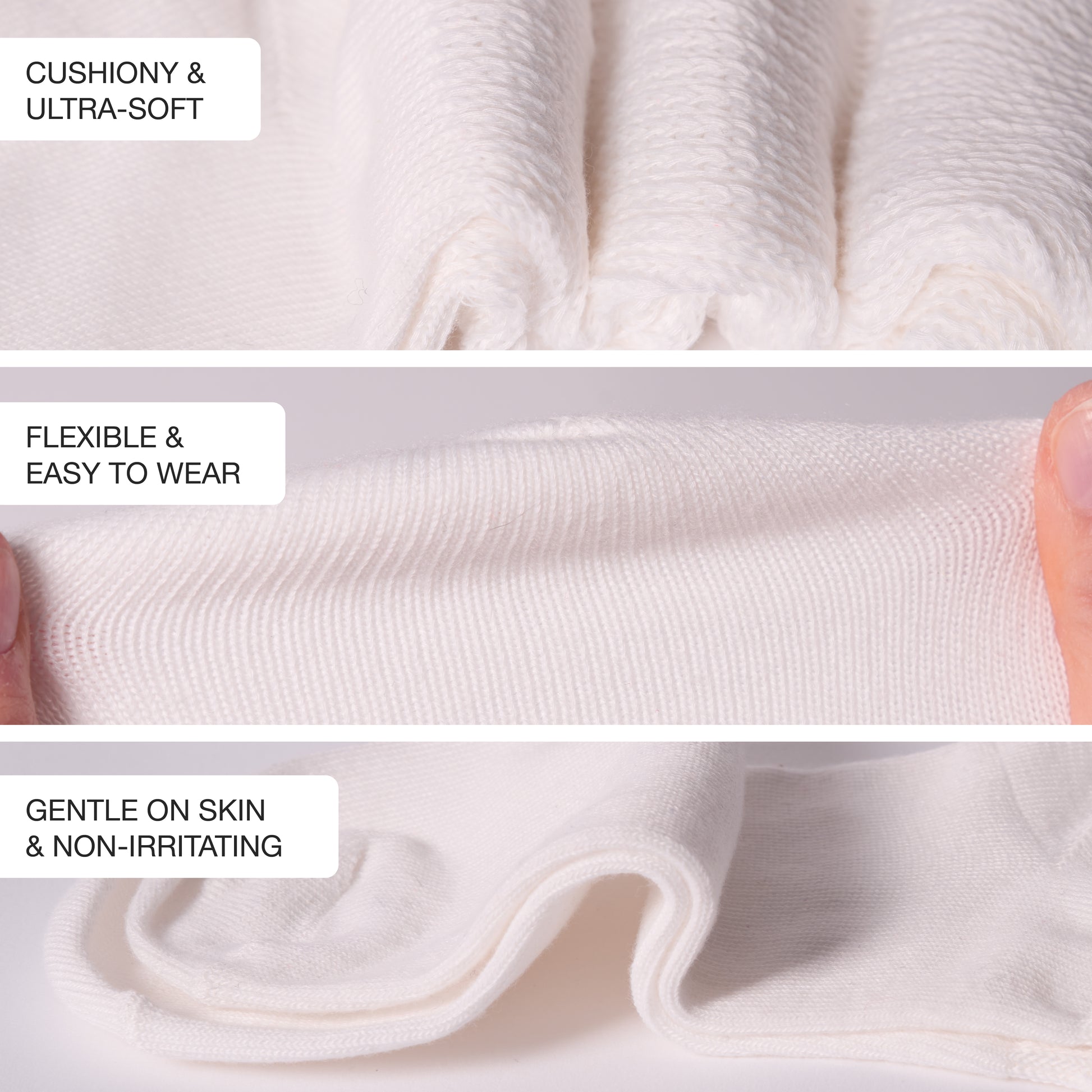 displayall_extra_002 "ARRIA Extra Long Soft Cotton Trendy Slouch Socks – Classic Everyday Neutrals, 80s Retro Heavy Scrunch product view."