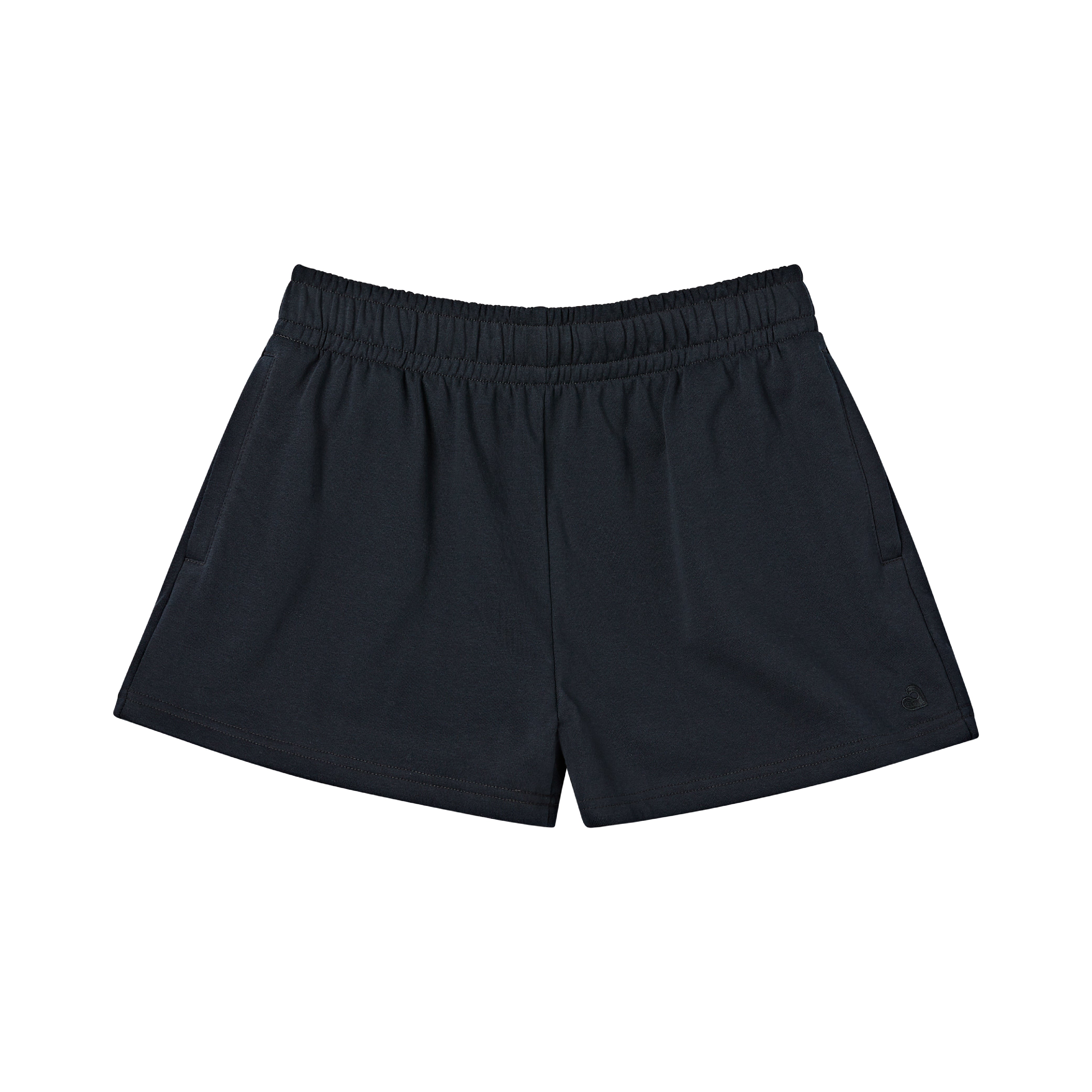 fh541_extra_009"Arria Cozy French Terry Convertible Relaxed Sweat Shorts product view."