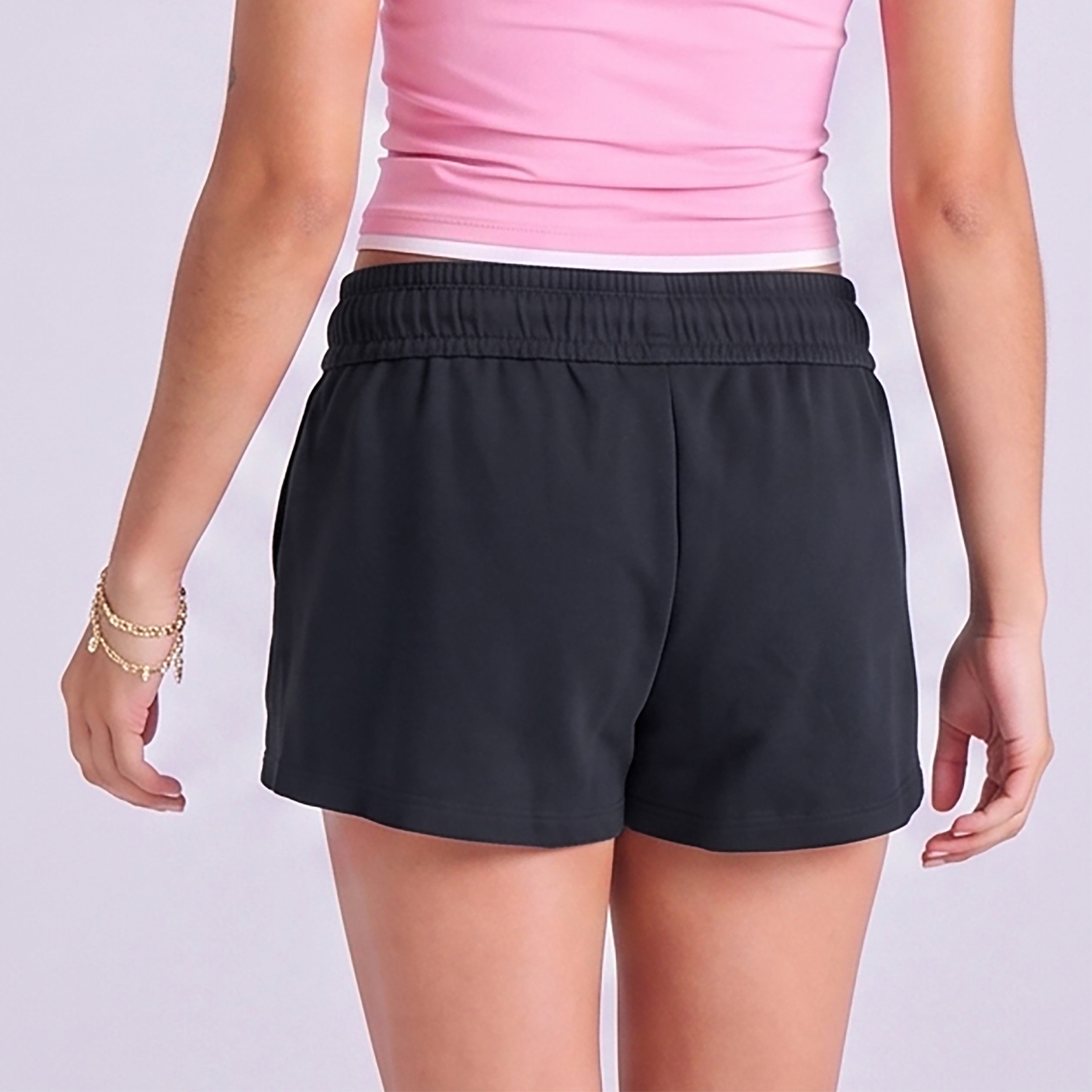 fh543_extra_006"Arria Cozy French Terry Convertible Relaxed Sweat Shorts product view."
