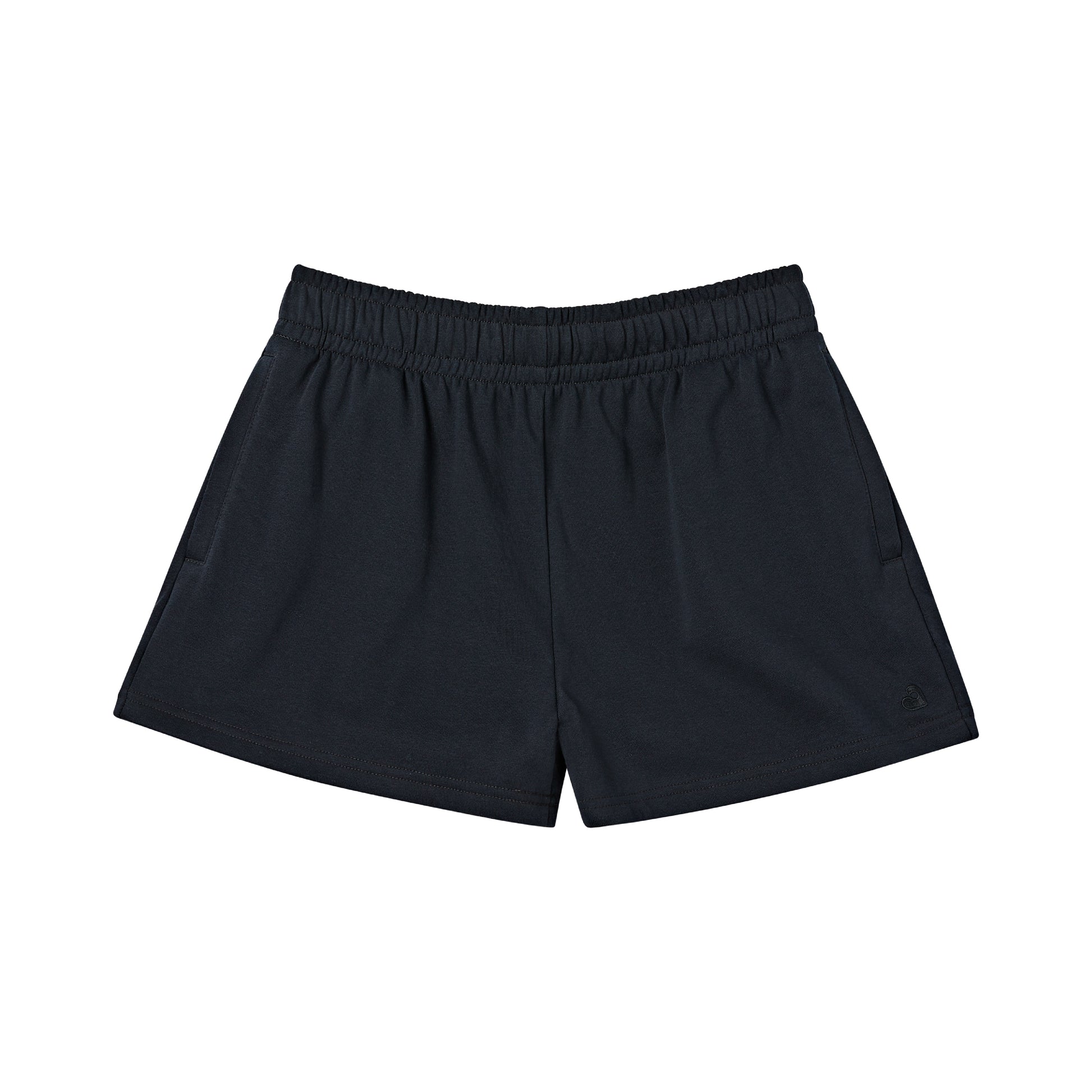 fh545_extra_009"Arria Cozy French Terry Convertible Relaxed Sweat Shorts product view."