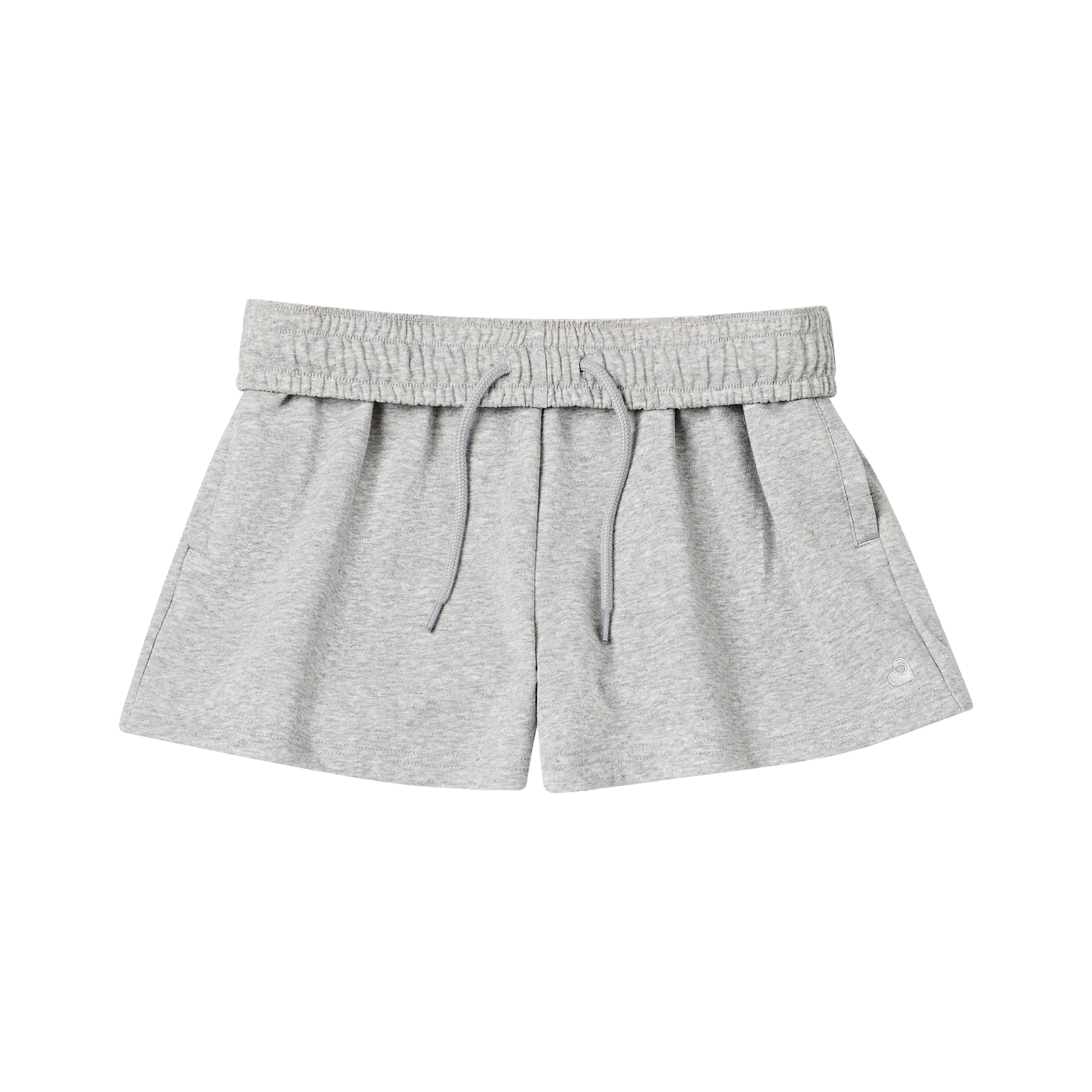 fh548_extra_007"Arria Cozy French Terry Convertible Relaxed Sweat Shorts product view."
