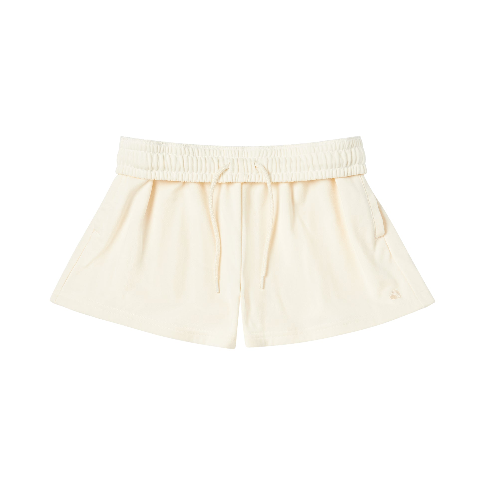 fh553_extra_007"Arria Cozy French Terry Convertible Relaxed Sweat Shorts product view."