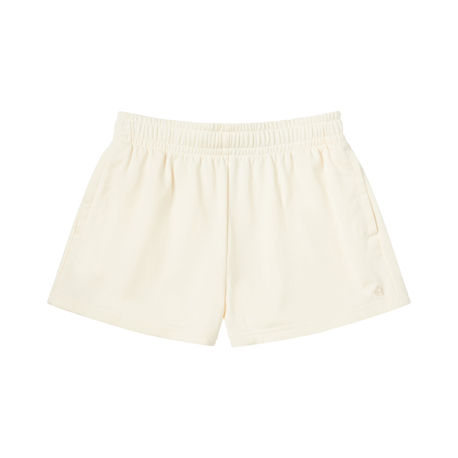 fh555_extra_009"Arria Cozy French Terry Convertible Relaxed Sweat Shorts product view."