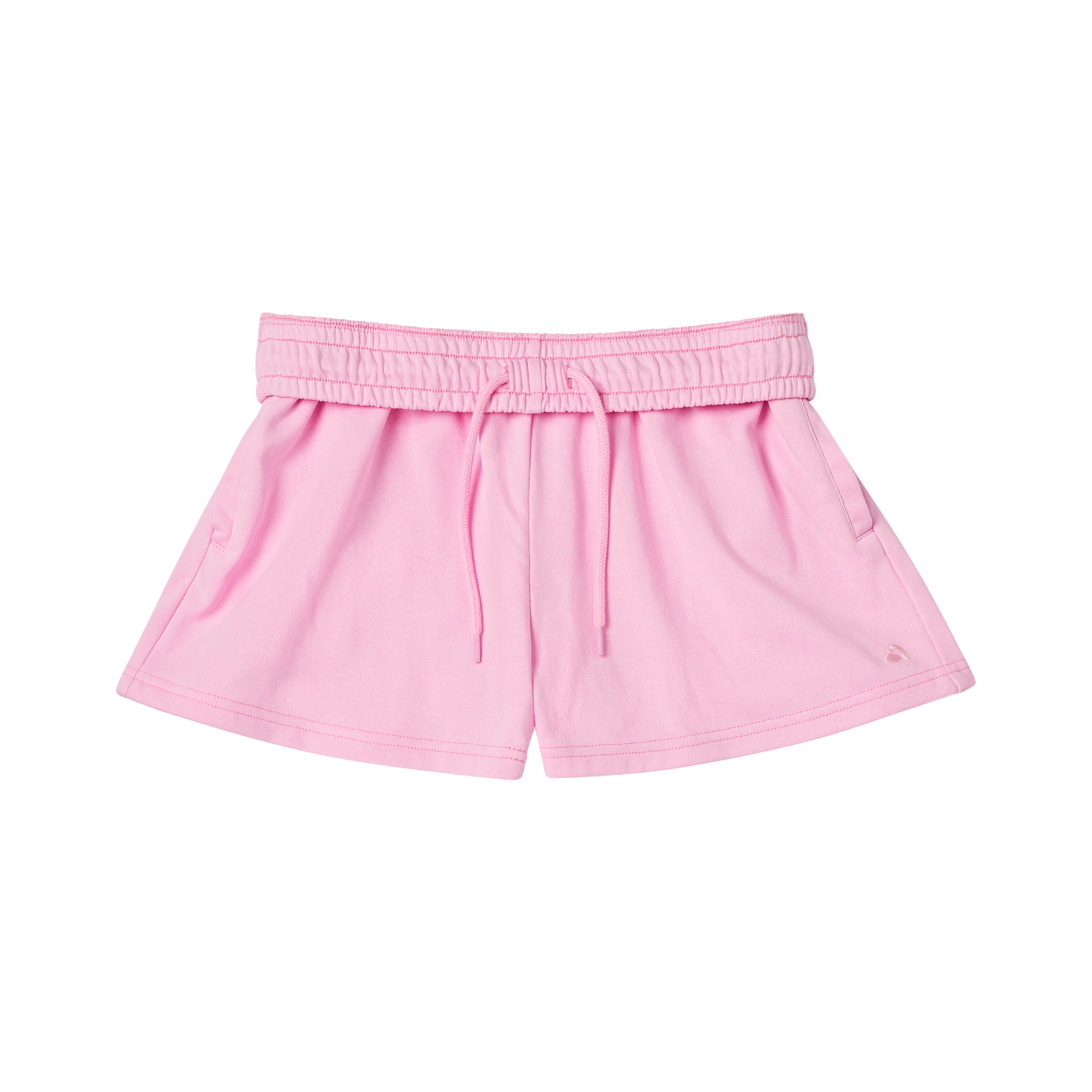 fh561_fh562_fh563_fh564_fh565_extra_008"Arria Cozy French Terry Convertible Relaxed Sweat Shorts product view."