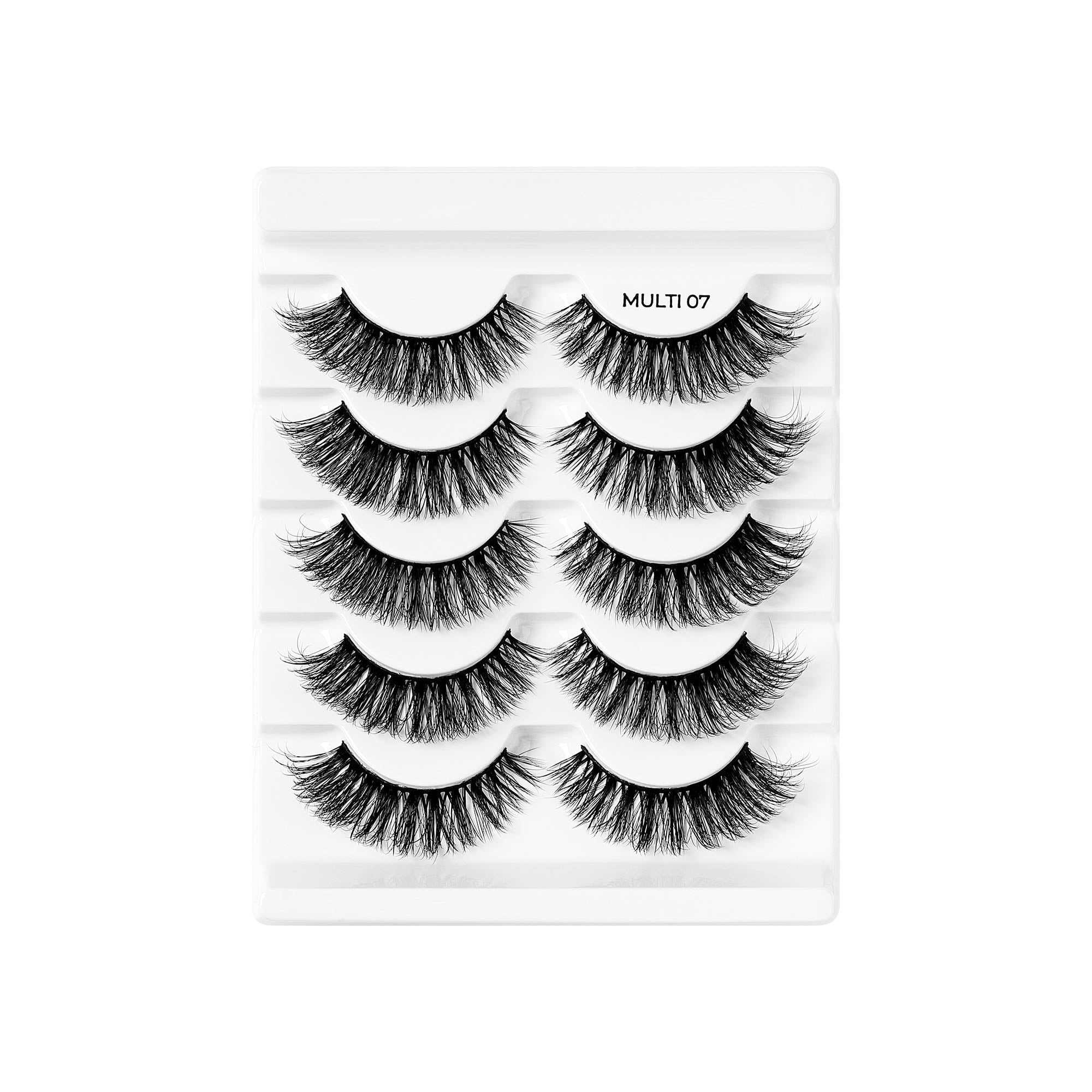 BWYM07_extra_009 "Broadway False Lashes Multipack - Faux Mink Wispy Volume Strip Eyelashes product view."