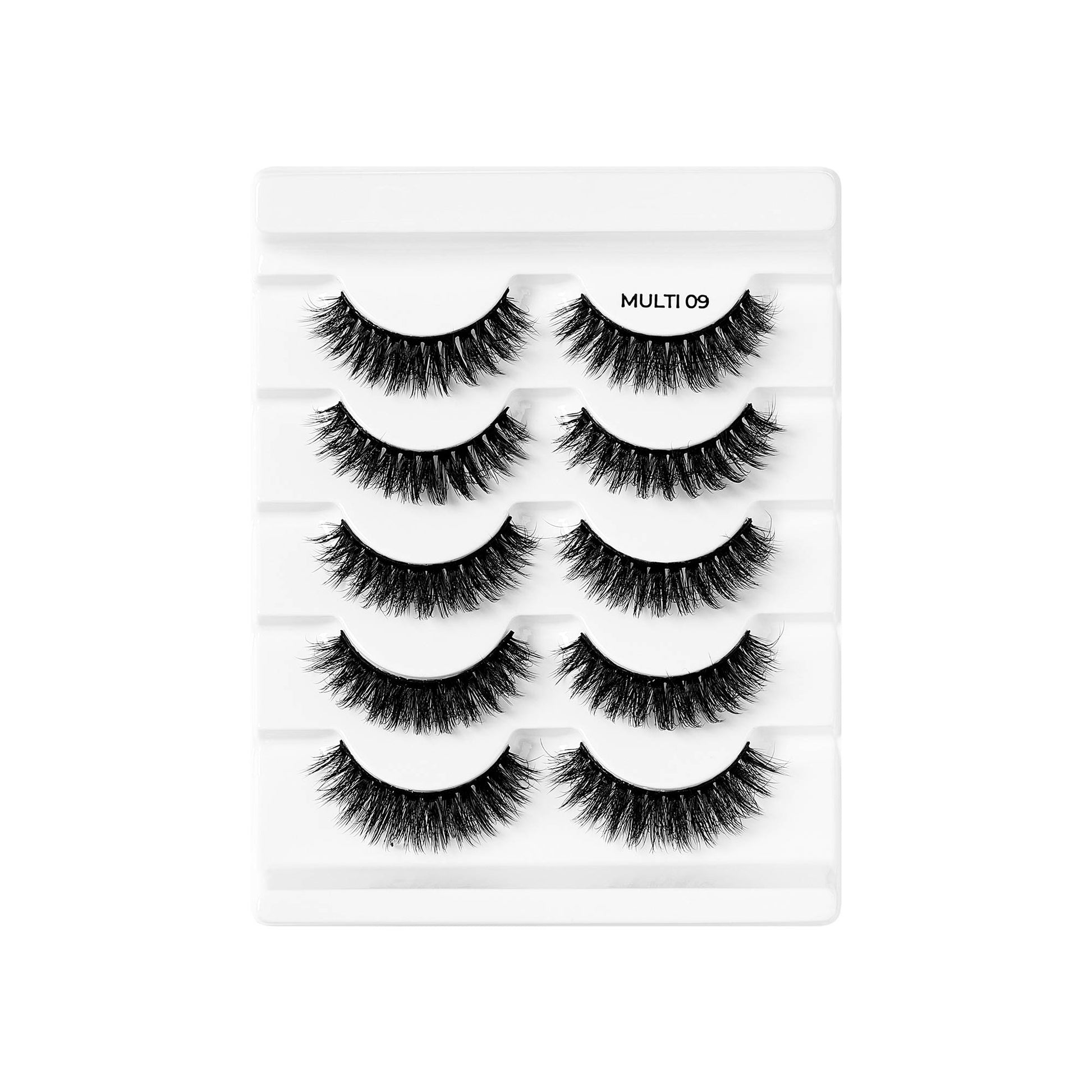 BWYM09_extra_009 "Broadway False Lashes Multipack - Faux Mink Wispy Volume Strip Eyelashes product view."