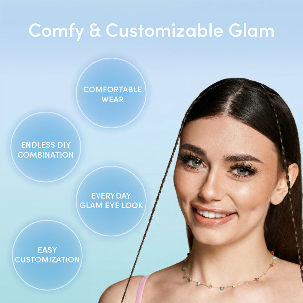 displayall_image_003 "Broadway DIY Lash Clusters Mega Pack - 9-16mm Assorted Individual Lash Extensions product view."