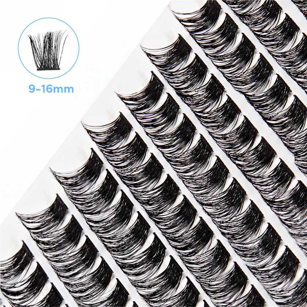 diym15_extra_002 "Broadway DIY Lash Clusters Mega Pack - 9-16mm Assorted Individual Lash Extensions product view."