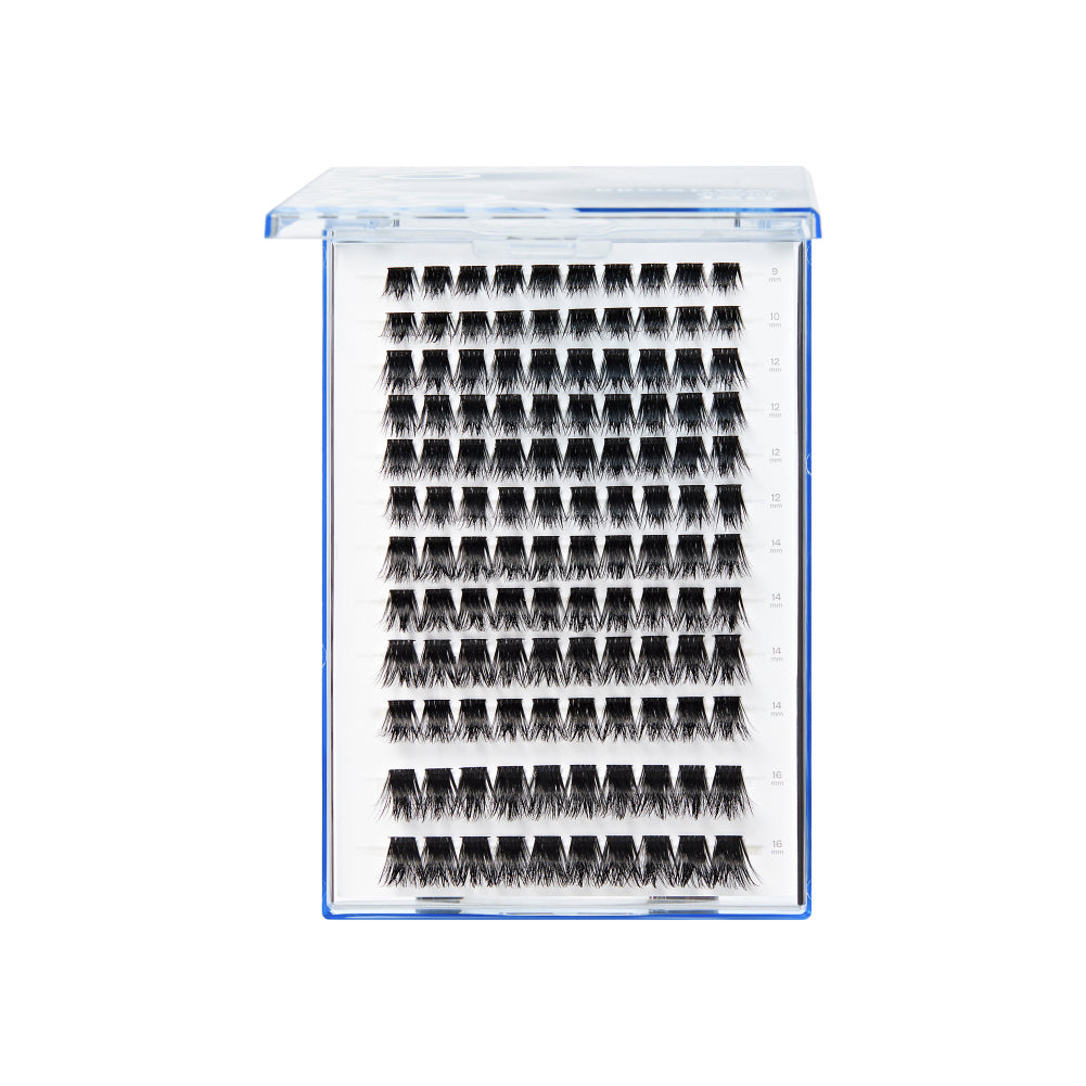 diym19_extra_008 "Broadway DIY Lash Clusters Mega Pack - 9-16mm Assorted Individual Lash Extensions product view."