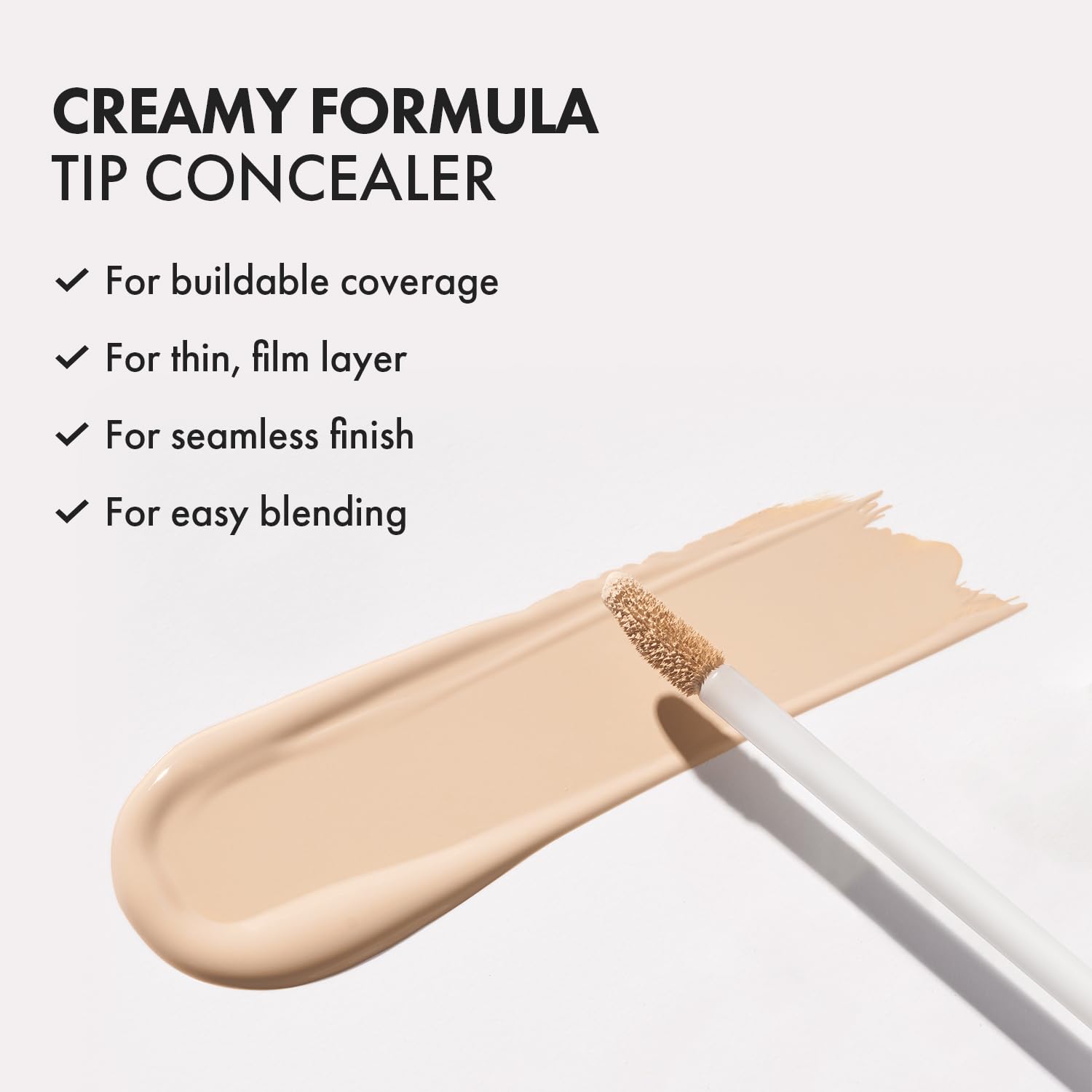 LUNA Long Lasting Tip Concealer Cover-Fit (High Coverage & Semi-Matte)